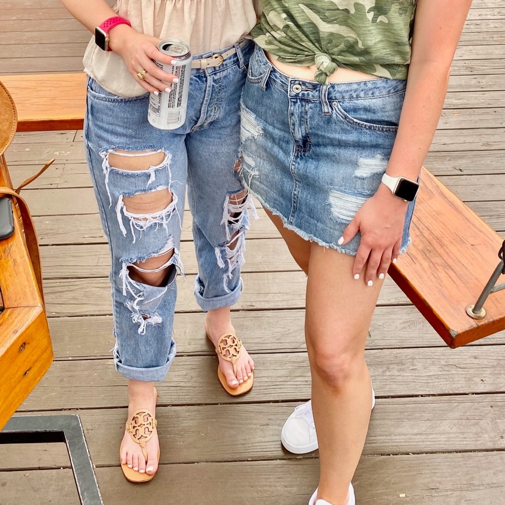Zara mom jeans